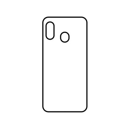 Coque-sublimation.fr Coque Sublimable Samsung Galaxy A20E Coque Sublimation Samsung Galaxy A - Contour noir Coque Sublimation Samsung Galaxy A - Contour noir