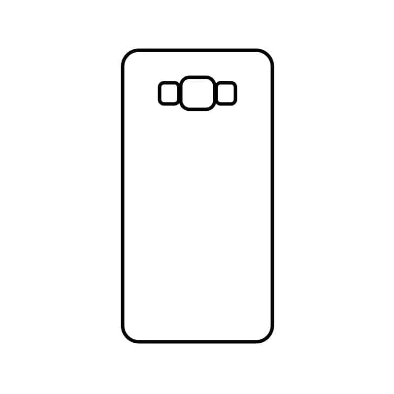 Coque-sublimation.fr Coque Sublimable Samsung Galaxy A3 2015 / Noir Coque Sublimation Samsung Galaxy Coque Sublimation Samsung Galaxy