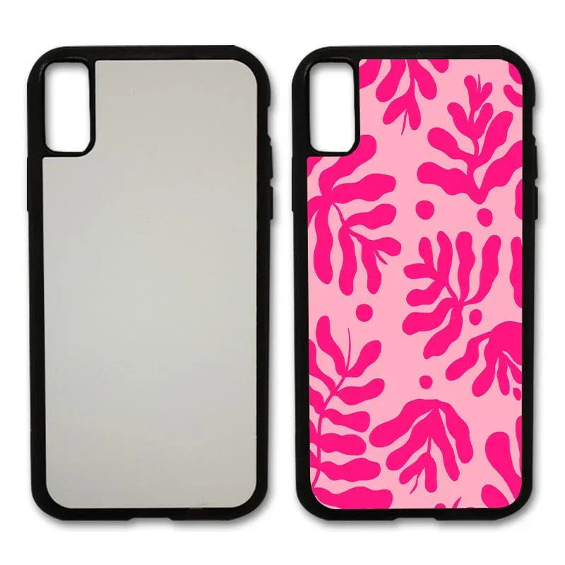Coque sublimation Coque Sublimable Coque Sublimation Apple - Contour noir Coque Sublimation Apple - Contour noir