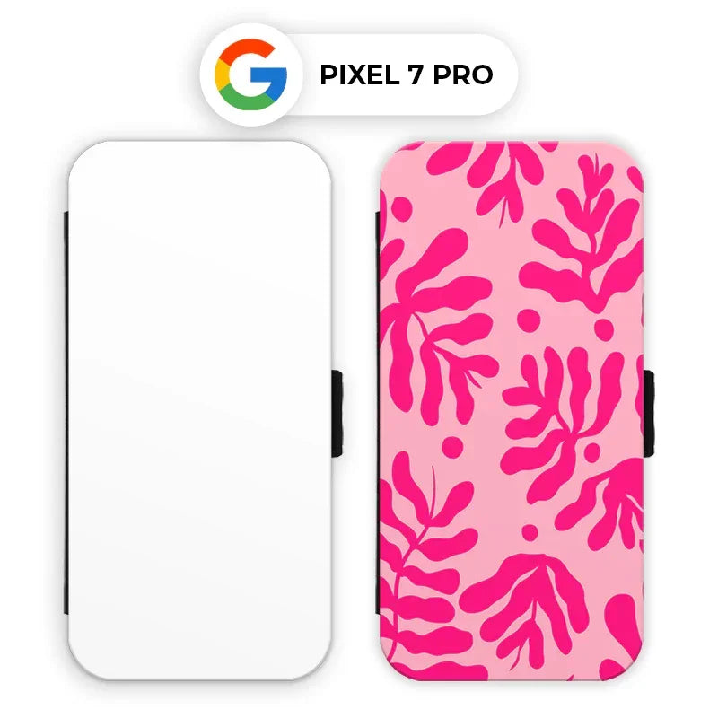 Coque-sublimation.fr Coque à Clapet Sublimable Google Pixel 7 Pro Etui Sublimation Google Pixel Etui Sublimation Google Pixel