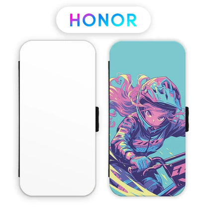 Coque-sublimation.fr Coque à Clapet Sublimable Honor 90 Lite Etui Sublimation Honor Etui Sublimation Honor