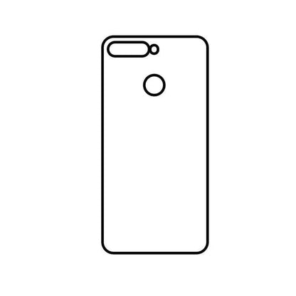 Coque sublimation Coque Sublimable Honor 7A Coque Sublimation Honor - Contour noir Coque Sublimation Honor - Contour noir
