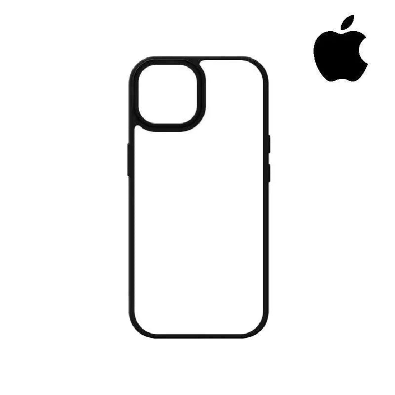 Coque-sublimation.fr Coque Sublimable iPhone 15 Coque Sublimation Apple Compatible MagSafe - Contour noir Coque Sublimation Apple Compatible MagSafe - Contour noir