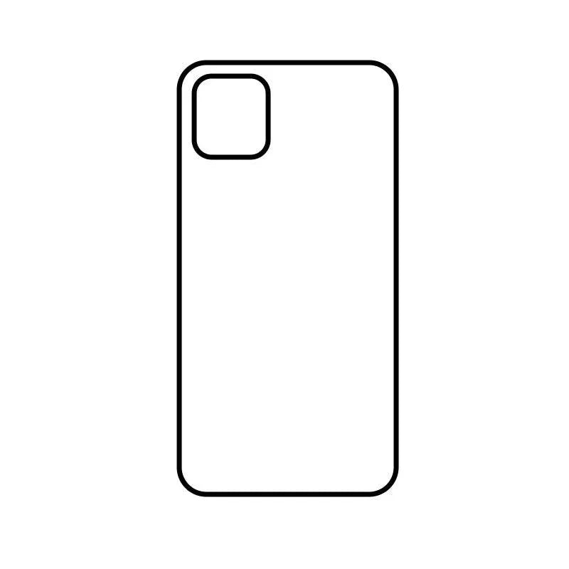 Coque sublimation Coque Sublimable Coque Sublimation Apple - Contour noir Coque Sublimation Apple - Contour noir