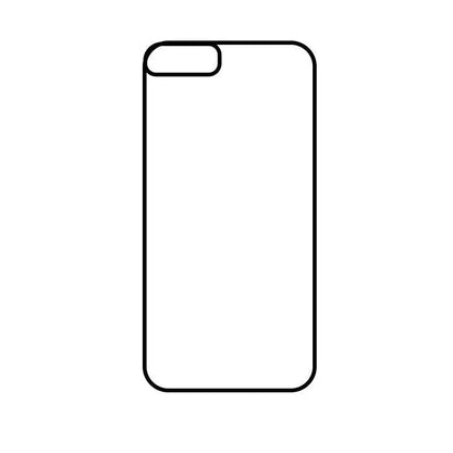 Coque sublimation Coque Sublimable Coque Sublimation Apple - Contour noir Coque Sublimation Apple - Contour noir