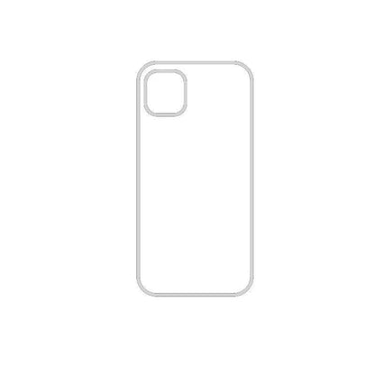Coque-sublimation.fr Coque Sublimable IPhone 12 Mini Coque Sublimation Apple - Contour transparent Coque Sublimation Apple - Contour transparent