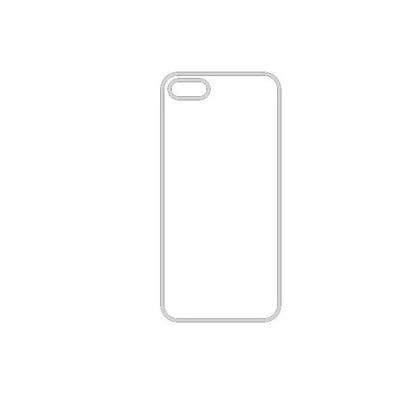 Coque-sublimation.fr Coque Sublimable IPhone 5C Coque Sublimation Apple - Contour transparent Coque Sublimation Apple - Contour transparent
