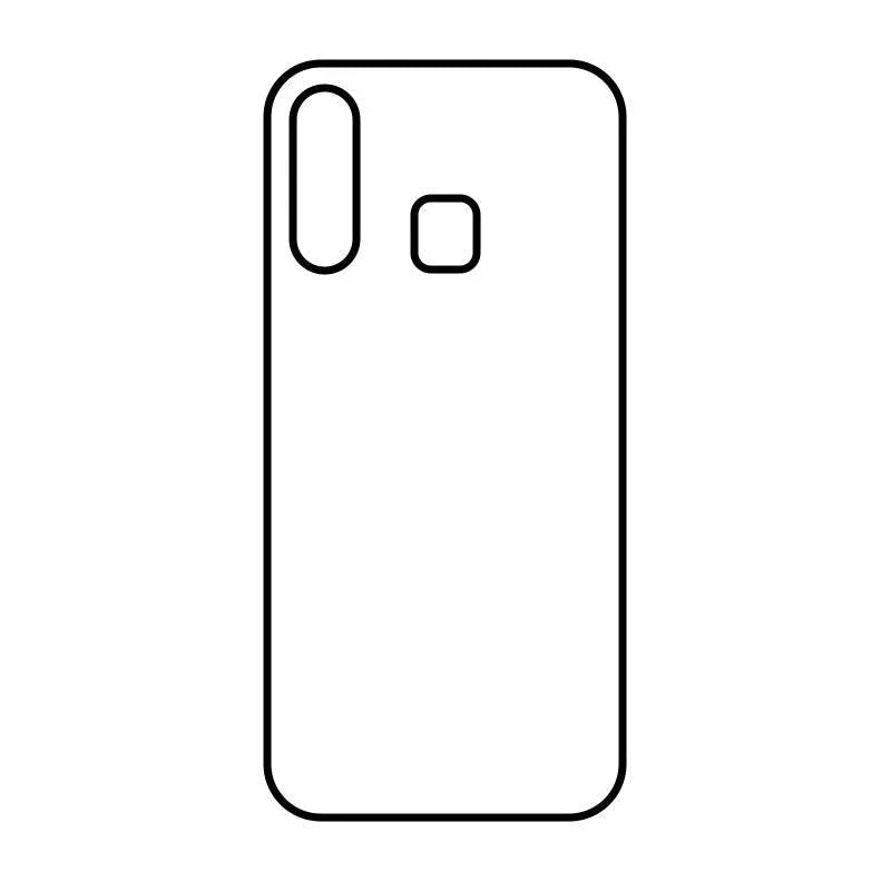 Coque-sublimation.fr Coque Sublimable Samsung Galaxy M40 Coque Sublimation Samsung Galaxy M - Contour noir Coque Sublimation Samsung Galaxy M - Contour noir