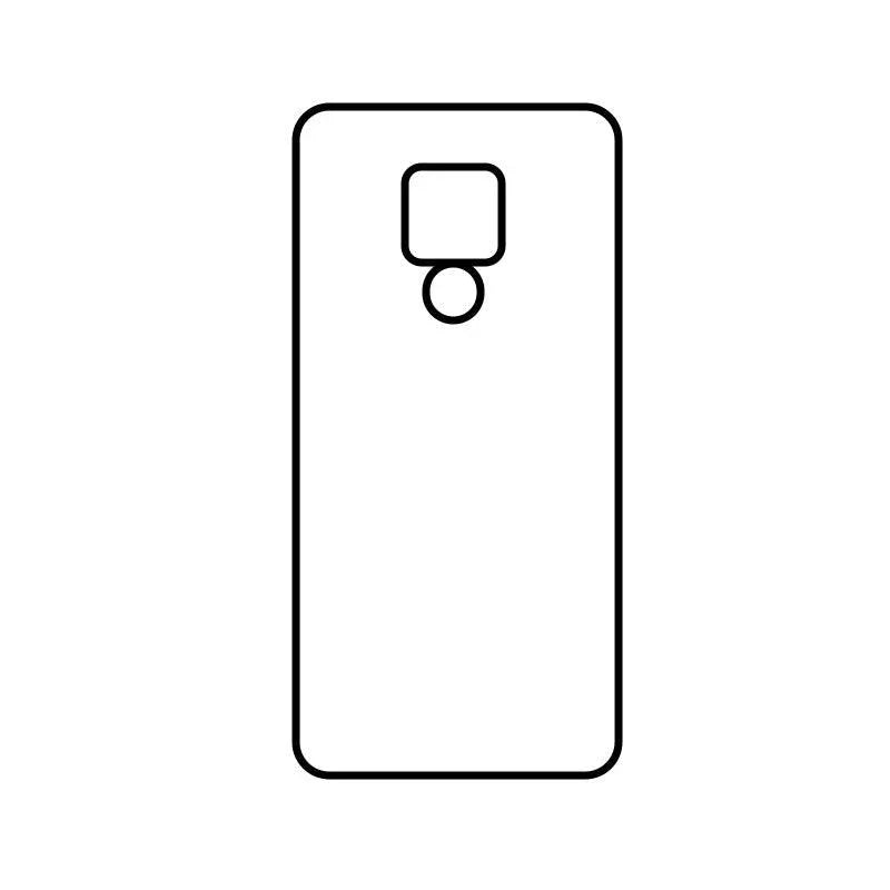 Coque-sublimation.fr Coque Sublimable Huawei Mate 20 / Noir Coque Sublimation Huawei et Honor Coque Sublimation Huawei et Honor