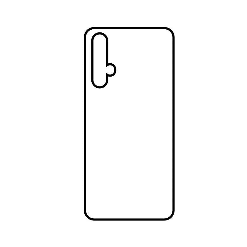 Coque-sublimation.fr Coque Sublimable Huawei Nova 5T / Noir Coque Sublimation Huawei et Honor Coque Sublimation Huawei et Honor