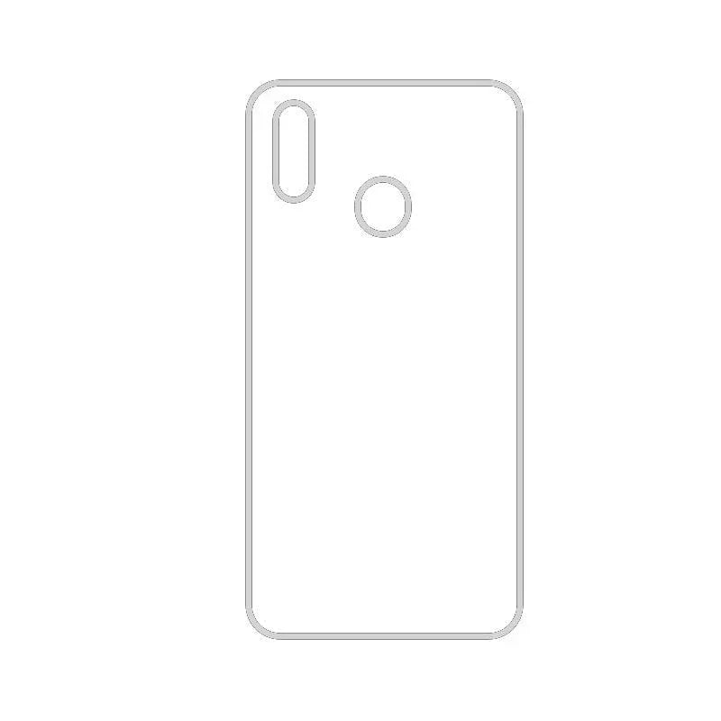 Coque-sublimation.fr Coque Sublimable Huawei P20 Lite Coque Sublimation Huawei P - Contour transparent Coque Sublimation Huawei P - Contour transparent