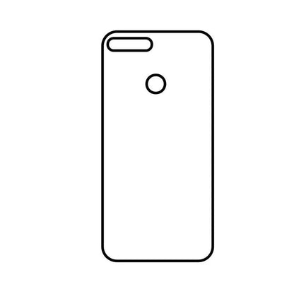 Coque-sublimation.fr Coque Sublimable Huawei P Smart / Noir Coque Sublimation Huawei et Honor Coque Sublimation Huawei et Honor