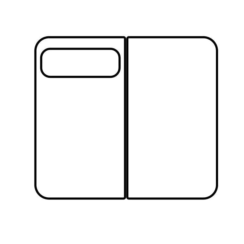 Coque-sublimation.fr Coque Sublimable Google Pixel Fold Foldable Coque Sublimation Google Pixel - Contour noir Coque Sublimation Google Pixel - Contour noir