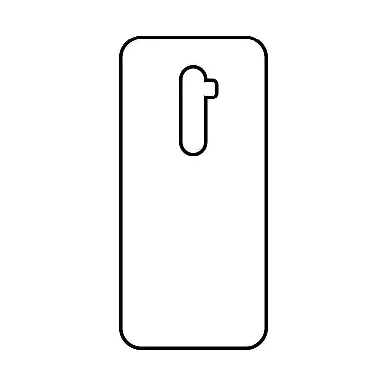Coque-sublimation.fr Coque Sublimable Oppo Reno 2 / Noir Coque Sublimation pour Oppo Coque Sublimation pour Oppo