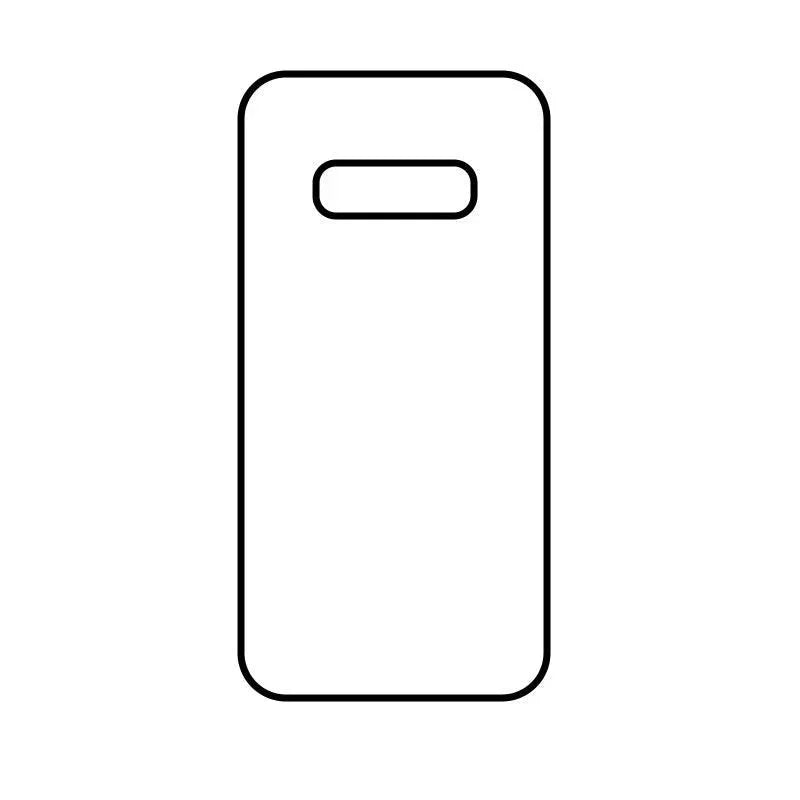 Coque-sublimation.fr Coque Sublimable Samsung Galaxy S10 E Coque Sublimation Samsung Galaxy S - Contour noir Coque Sublimation Samsung Galaxy S - Contour noir