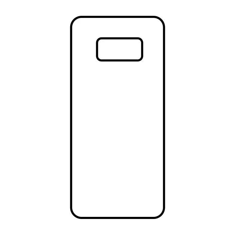 Coque-sublimation.fr Coque Sublimable Samsung Galaxy S8 Plus Coque Sublimation Samsung Galaxy S - Contour noir Coque Sublimation Samsung Galaxy S - Contour noir