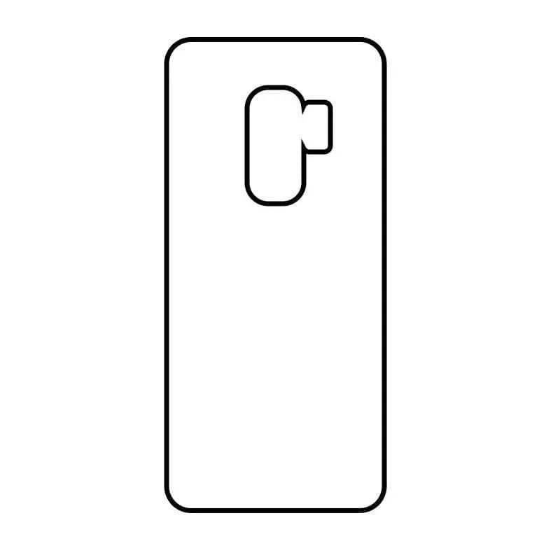 Coque-sublimation.fr Coque Sublimable Samsung Galaxy S9 Plus Coque Sublimation Samsung Galaxy S - Contour noir Coque Sublimation Samsung Galaxy S - Contour noir