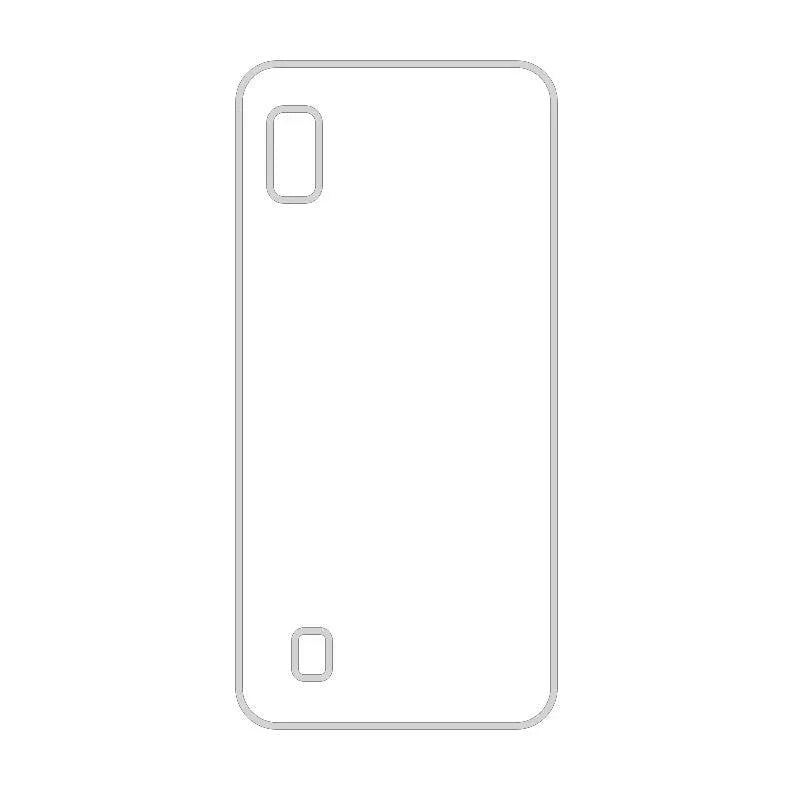 Coque-sublimation.fr Coque Sublimable Samsung Galaxy A10 Coque Sublimation Samsung Galaxy A - Contour transparent Coque Sublimation Samsung Galaxy A - Contour transparent