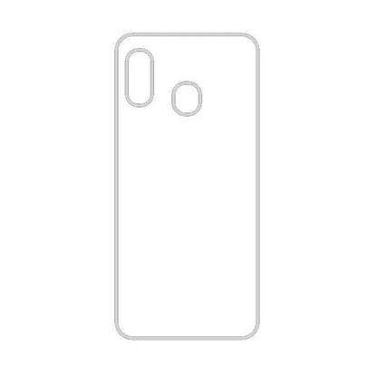 Coque-sublimation.fr Coque Sublimable Samsung Galaxy A20 Coque Sublimation Samsung Galaxy A - Contour transparent Coque Sublimation Samsung Galaxy A - Contour transparent