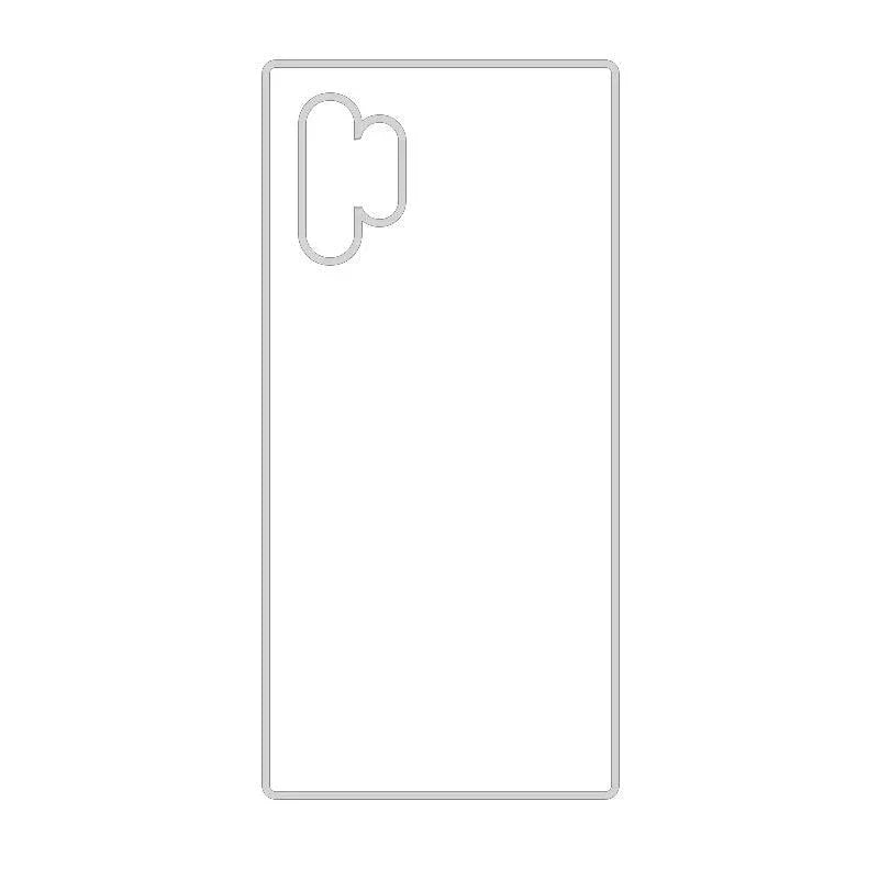Coque-sublimation.fr Coque Sublimable Samsung Galaxy Note 10 Pro Coque Sublimation Samsung Galaxy Note - Contour transparent Coque Sublimation Samsung Galaxy Note - Contour transparent