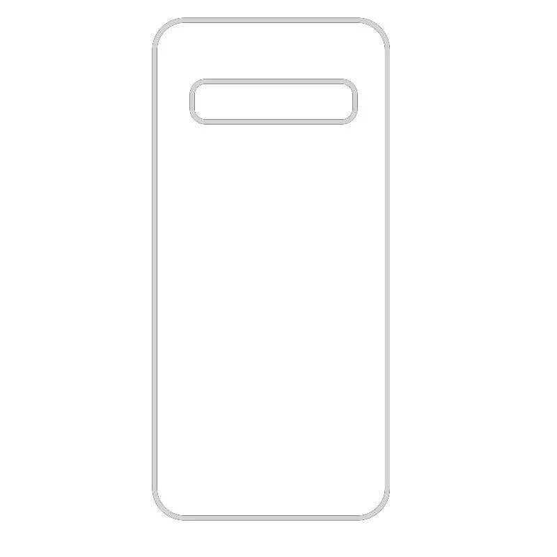 Coque-sublimation.fr Coque Sublimable Samsung Galaxy S10 5G Coque Sublimation Samsung Galaxy S - Contour transparent Coque Sublimation Samsung Galaxy S - Contour transparent