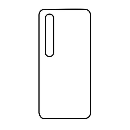 Coque-sublimation.fr Coque Sublimable Xiaomi Mi 10 Coque Sublimation Xiaomi Mi - Contour noir Coque Sublimation Xiaomi Mi - Contour noir