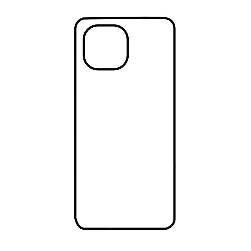 Coque-sublimation.fr Coque Sublimable Xiaomi Mi 11 5G Coque Sublimation Xiaomi Mi - Contour noir Coque Sublimation Xiaomi Mi - Contour noir