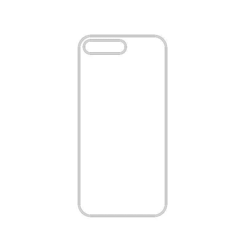 Coque-sublimation.fr Coque Sublimable Huawei Y6 2018 Coque Sublimation Huawei Y - Contour transparent Coque Sublimation Huawei Y - Contour transparent