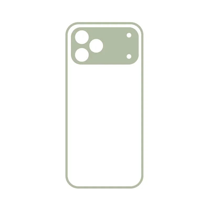 Coque sublimation Coque Sublimable iPhone 17 Pro / Vert clair Coque Sublimation iPhone de couleur - Apple Coque Sublimation iPhone Apple de couleurs : Noir Transparente Blanche Rose  ou Verte 