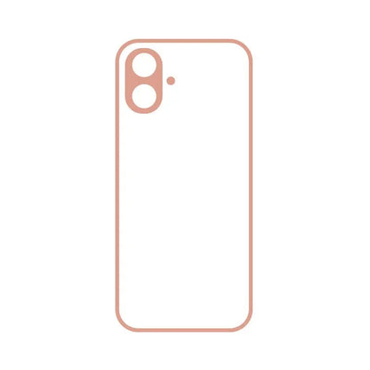 Coque sublimation Coque Sublimable iPhone 17 / Rose Coque Sublimation iPhone de couleur - Apple Coque Sublimation iPhone Apple de couleurs : Noir Transparente Blanche Rose  ou Verte 