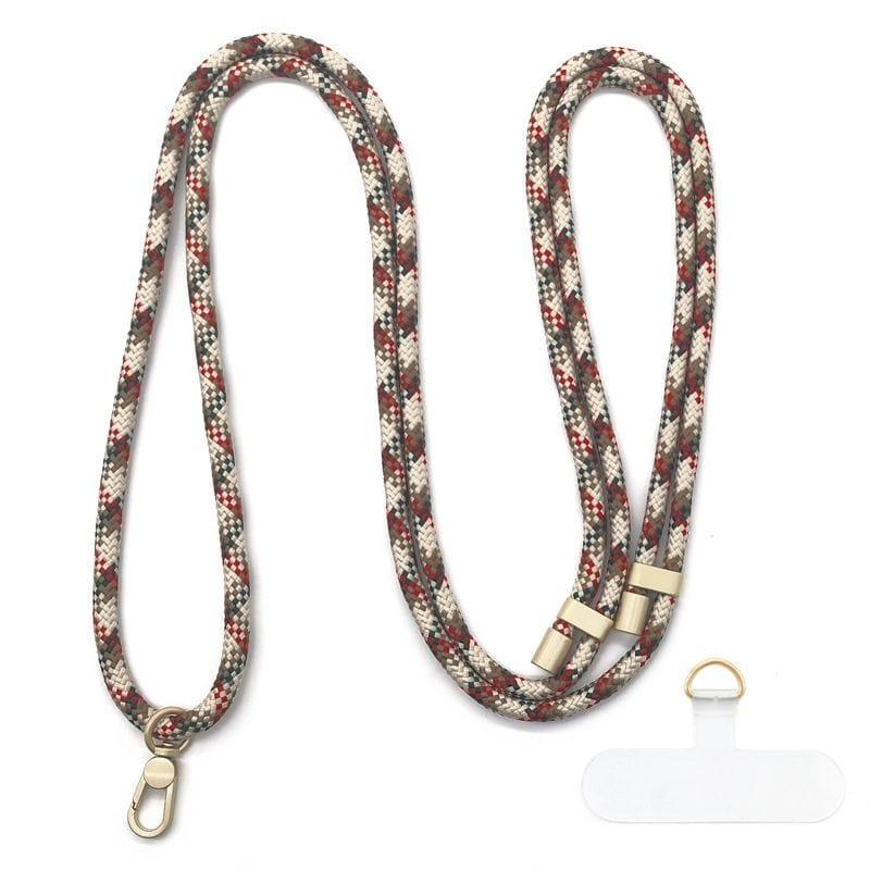 Coque-sublimation.fr Accessoires téléphone Vert rouge Cordon pour coque de téléphone universel Cordon pour coque de téléphone universel